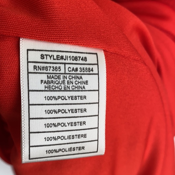 Jack by BB Dakota Women's Bowser Off The Shoulder Poppy Red Dress, Size XS - Picture 12 of 16